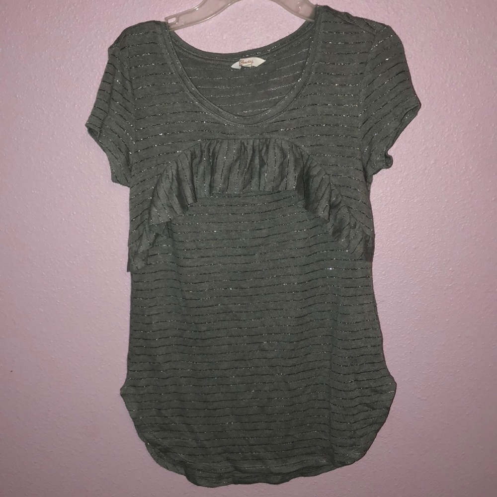 Glittery grey shirt